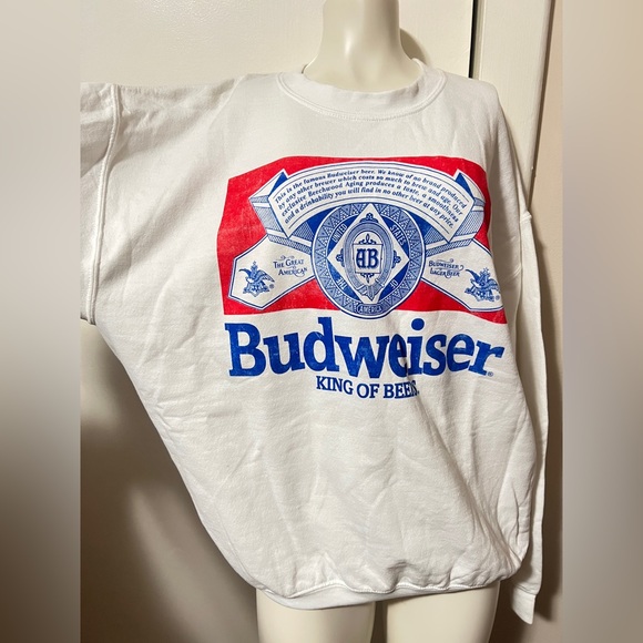 Budweiser Crew Neck Unisex Large “Brew City”OBO - Picture 2 of 4